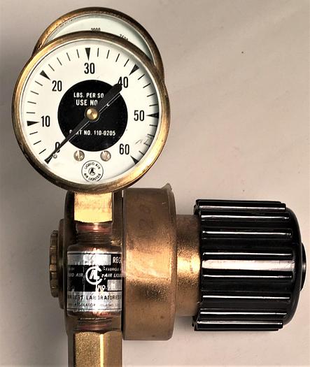 Used Air Liquide 151-1137 Nitrogen Regulator - CGA 350