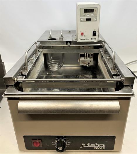 Used Julabo SW1 Shaking Water Bath with Thermo Haake DC10 Controller