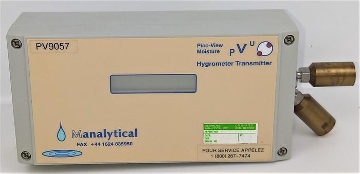 Used Manalytical Pico-View Moisture PV9057 Hygrometer Transmitter