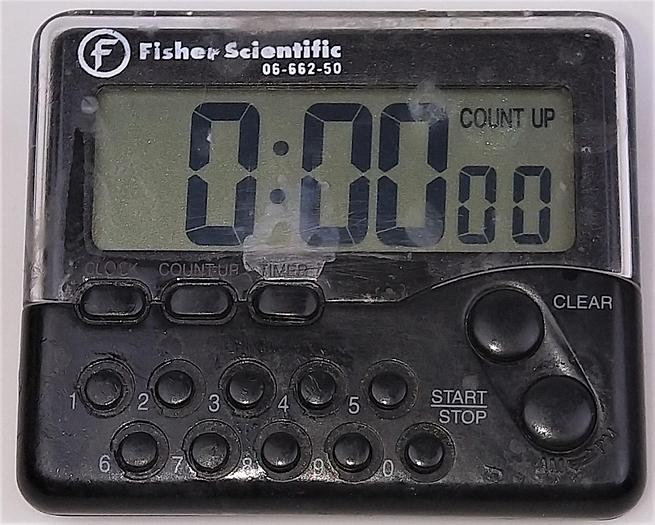 Used Fisher Traceable 06-662-50 Ten-Hour Timer