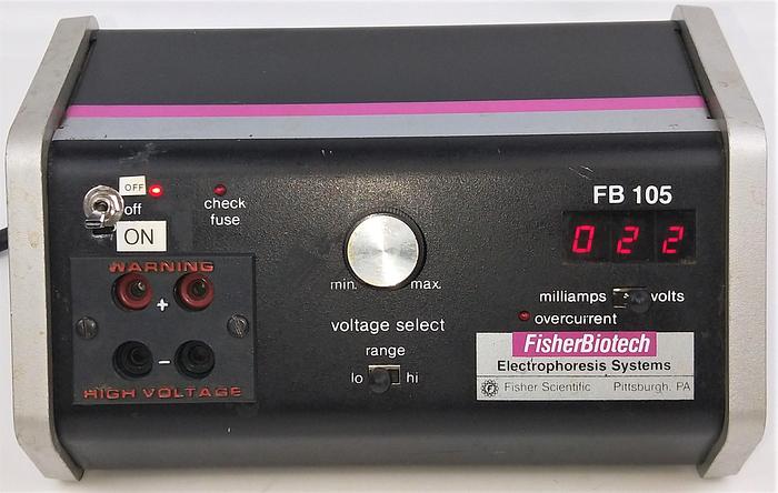 Used Fisher Biotech FB 105 Power Supply