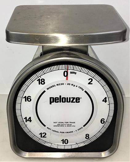 New Open Box Pelouze KC20 Mechanical Balance - 20kg x 100g