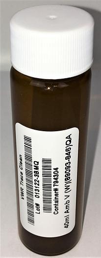 New Open Box VWR TraceClean 89093-846 Amber Vials with Caps - 40mL (Box of 72)