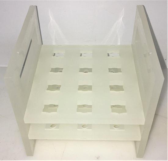 New Open Box Bel-Art F18516-0000 Cuvette Support Rack