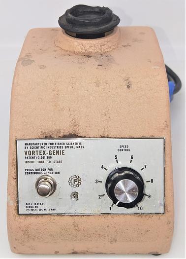 Used Fisher Vortex-Genie 12-812-V1 Vortex Mixer