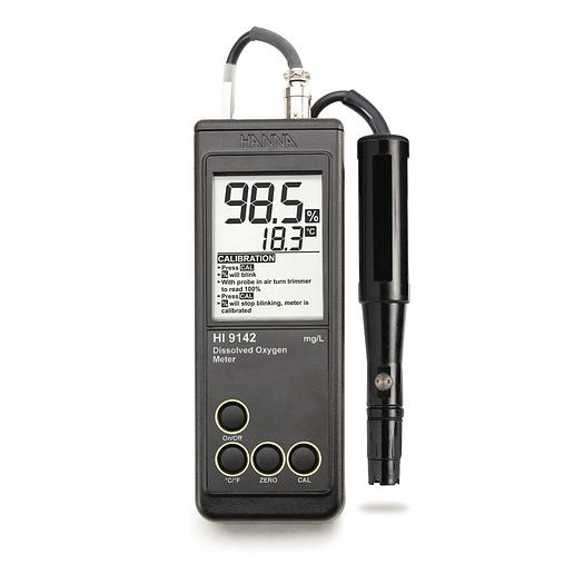 New Hanna HI 9142 Waterproof Dissolved Oxygen Meter