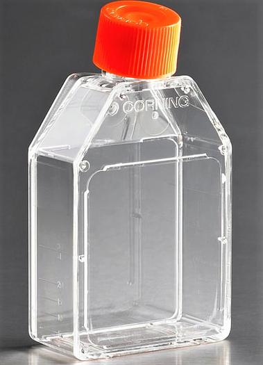 New Corning 430641 Cell Culture Flask with Canted Neck & Vented Cap (Pack of 5)