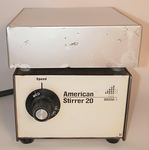 Used American Dade S8250-1 Magnetic Stirrer - 4.5" x 4.5" Plate