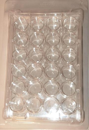 New Open Box Costar 3524 Flat Bottom Cell Culture Microplate with Lid (Box of 55)