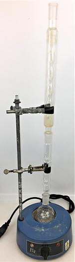 Used Reflux Distillation Kit with Barnstead Electrothermal CM0250-CEX1 Heating Mantle - 250mL