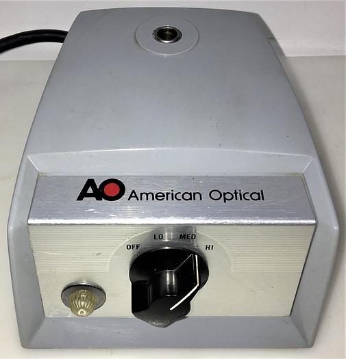 Used American Optical StarLite 365 Variable Transformer with Lamp