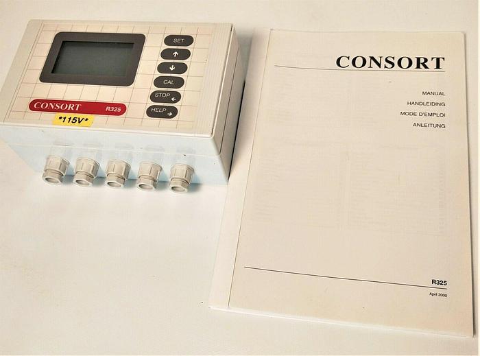 New open box LabCor Consort R325 Proportional Dissolved Oxygen/°C Controller