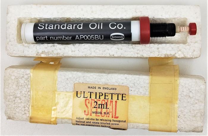 New Open Box Sohio Ultipette GP Air Displacement Pipettor - 2mL