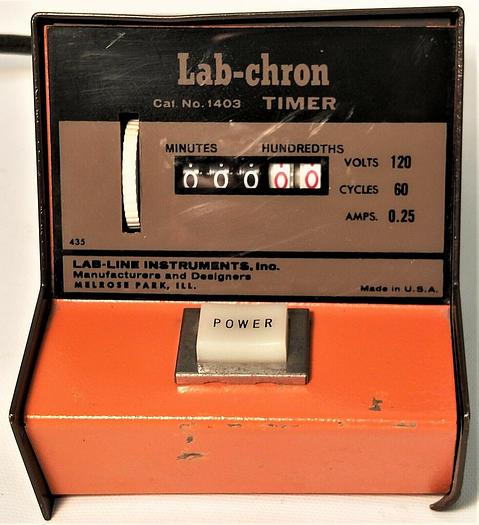 Used Lab-Line 1403 Lab-Chron Timer