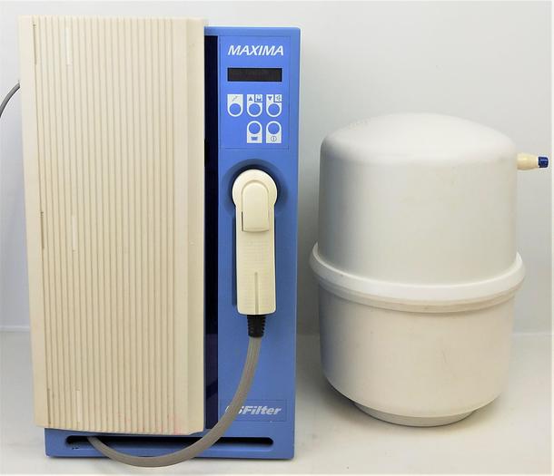 Used US Filter Elga Maxima LS Ultra-Pure Water Purifier with Tank