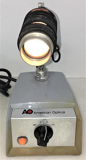 Used American Optical StarLite 651 Variable Transformer with Lamp