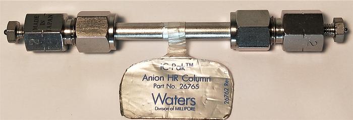 Used Waters IC-Pak Anion HR 26765 Column - 75mm × 4.6 mm x 6µm