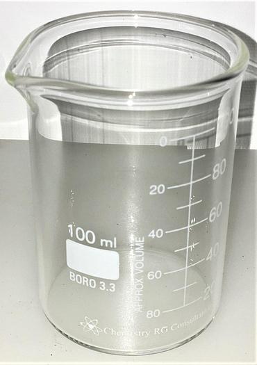 New ChemRG Griffin Low Form Beaker - 100mL