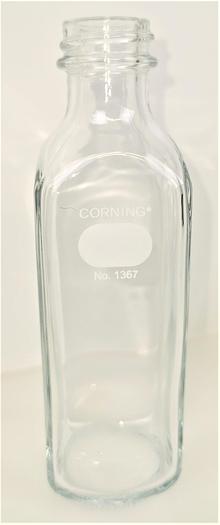 Used Corning PYREX 1367 and Kimble 14915 Milk Dilution Bottle Without Cap - 160mL (Lot of 240)