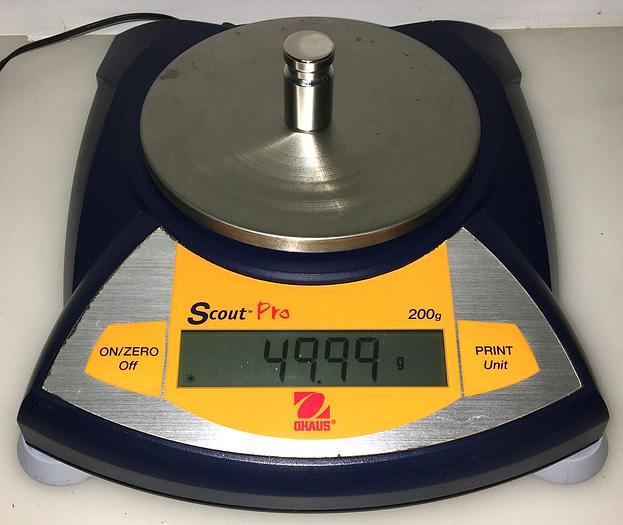 Used Ohaus Scout Pro SPE202 Portable Balance (200g x 0.01g)