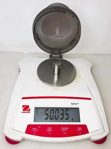 Used Ohaus Scout SKX 123 Portable Precision Balance (120g x 0.001g)