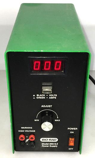 Used BioRad 250/2.5 Electrophoresis Power Supply