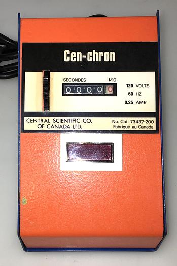 Used Cenco Cen-Chron Timer