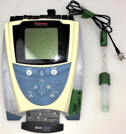 Used Thermo Orion 2Star Benchtop pH Meter with New pH Electrode