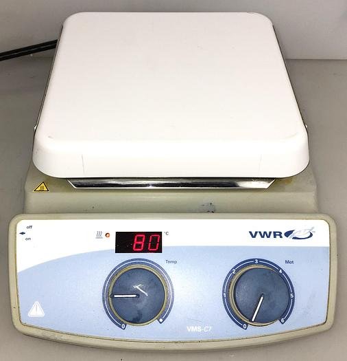 Used VWR (IKA) VMS-C7 S1 Digital Stirring Hot Plate (7" x 7" Plate)