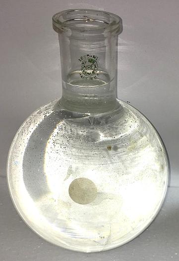 Used Corning PYREX 4260 / Kimble 25200 KIMAX Round Bottom Flask - 1000mL