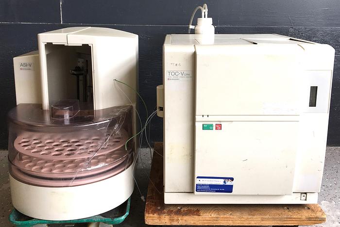 Used Shimadzu TOC-V CPH Analyzer with ASI-V Autosampler