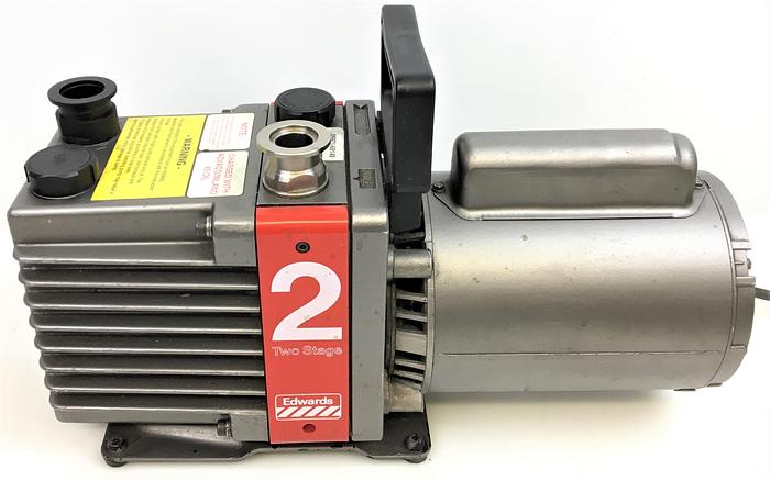 Used Edwards E2M2 Rotary Vacuum Pump - 2cfm