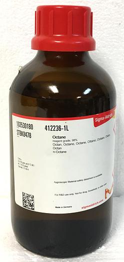 New Sigma-Aldrich 412236-1L Octane - 98% (1000mL)