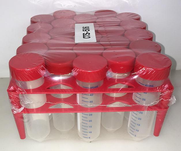 New Open Box Sarstedt CTS-506 Conical 50mL Culture Tube (Rack of 25)