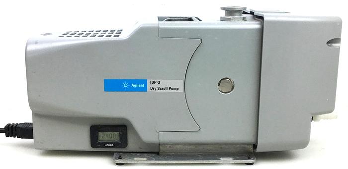 Used Agilent IDP-3 Dry Scroll Vacuum Pump (2.1cfm)