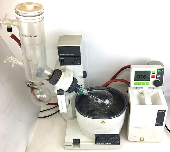 Used Buchi Rotavapor R-200 Rotary Evaporator System - COMPLETE