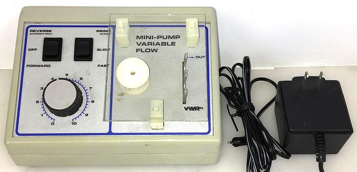 Used VWR Mini-Pump Variable-Speed Peristaltic Pump