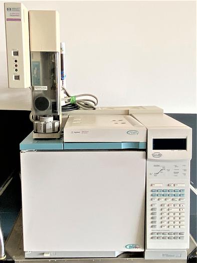 Used Agilent 6890A Plus (G1530A) FID Gas Chromatograph with Autoinjector