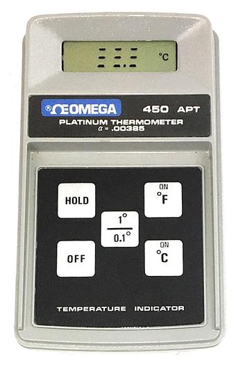 Used Omega 450 APT Digital Platinum Thermometer