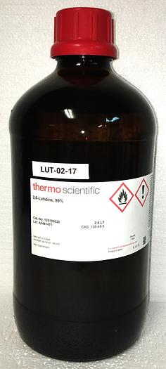 New Thermo Scientific 125190025 2,6-Lutidine - 99% (2.5L)