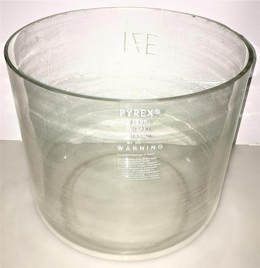 Used Corning PYREX 1595-19L Modified Cylinder Jar