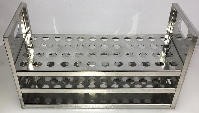 Used Stainless Steel Tube Rack - 48 x 11mm