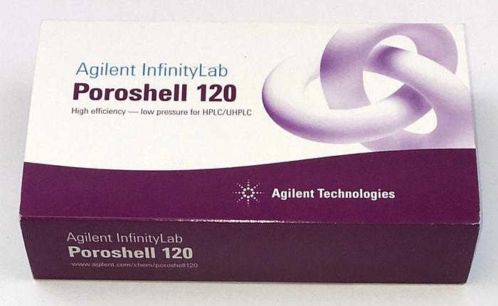 New Open Box Agilent InfinityLab Poroshell 120 EC-C18 (699975-902) HPLC Column (4.6mm x 50mm x 2.7µm)