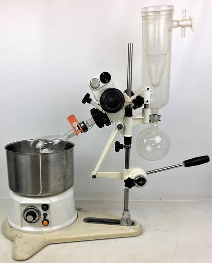 Used Buchi Rotavapor-EL Rotary Evaporator with W240N Bath, Stand and Glassware