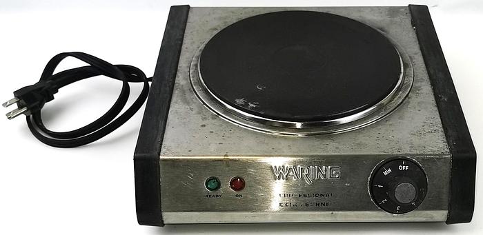 Used Waring Pro SB30C Portable Hot Plate (7" Diam Plate)