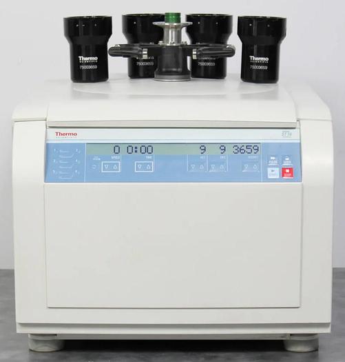 Used Thermo Sorvall ST 16 Centrifuge with TX-200 Rotor and Buckets (4 x 180mL)