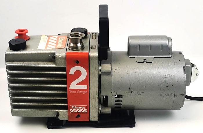 Used Edwards E2M2 Rotary Vacuum Pump (2cfm)