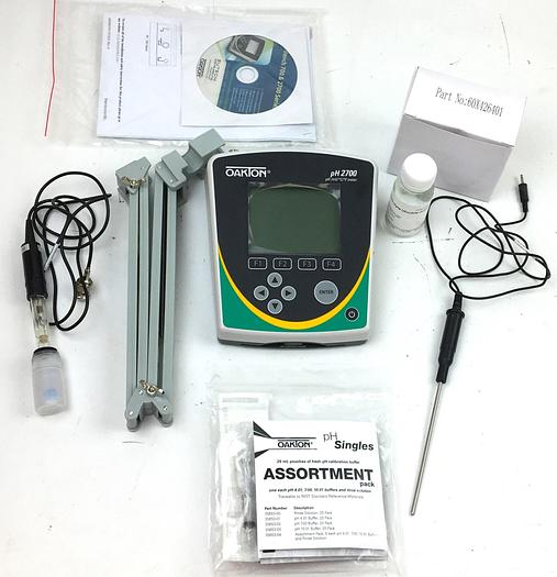 New Open Box Oakton PH 2700 pH Meter with Electrode and ATC Probe