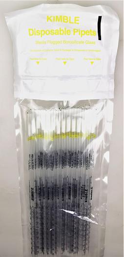 New Kimble  72100-11100 KIMAX Disposable Serological Pipet - 1mL in 1/100 (Pack of 25)