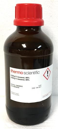 New Thermo Scientific 118530010 2-Ethyl-1-Hexanol - 99% (1L)